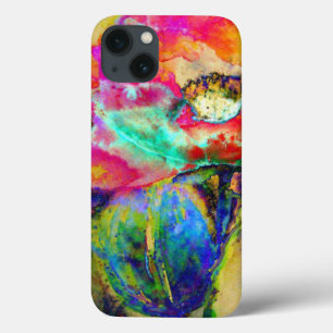 Case-Mate iPhone Case Robe abstraite de pavot colorée