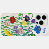 Coques Case-Mate iPhone Robe d'Aquarelle Fun Fun Fun Fun Poppy (Verso (horizontal))
