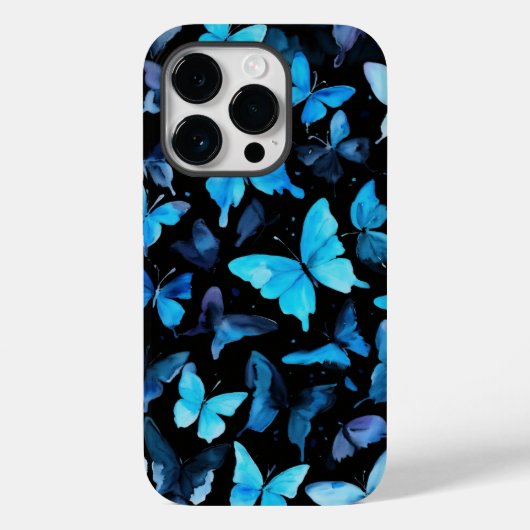 Coques Case-Mate iPhone Robe de papillon : iPhone 14 Pro - Couverture arri (Verso)