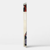 COQUES Case-Mate iPhone ROBE FLORALE ÉLÉGANTE À DAMES AVEC FLEURS BLANCHES (Verso / Droite)