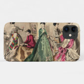 Coques Case-Mate iPhone Robe victorienne avec l'arc rose (Dos (Horizontal))