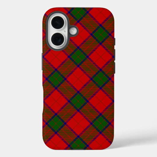 Coques Case-Mate iPhone Robertson tartson rouge vert plaid (Verso)
