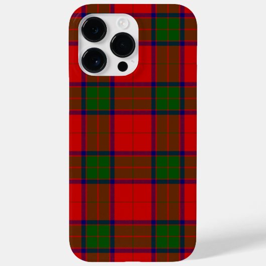 Coques Case-Mate iPhone Robertson tartson rouge vert plaid (Verso)