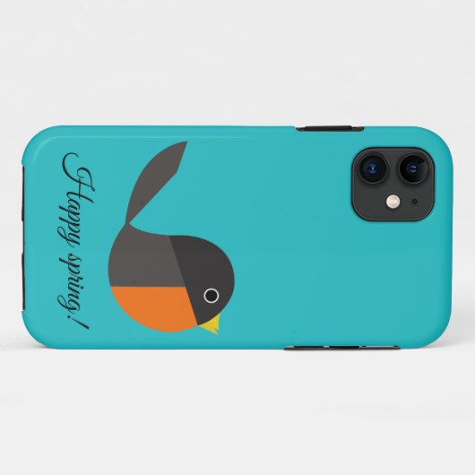 Coques Case-Mate iPhone Robin Birds (Dos (Horizontal))