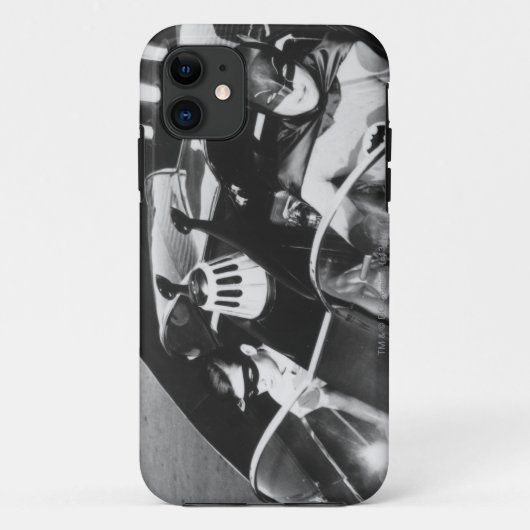 Coques Case-Mate iPhone Robin et Batman en Batmobile (Dos)