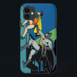 Etui iPhone Case-Mate Robin Et Batman Grimpent<br><div class="desc">Batman TV Series (1966)</div>