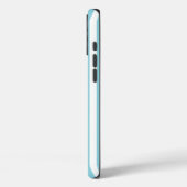 Coques Case-Mate iPhone Robin Oeuf Bleu et blanc rayé (Verso / Gauche)