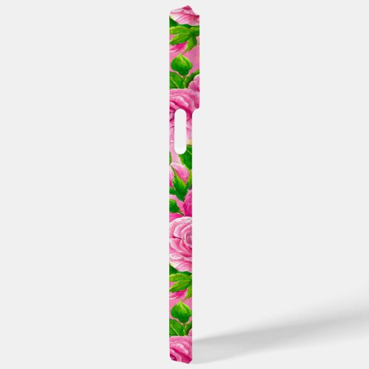 Coques Case-Mate iPhone Robin rose et rose (Verso / Droite)