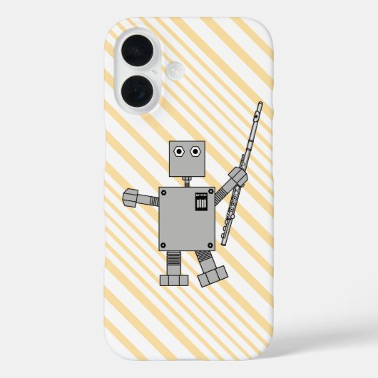 Coques Case-Mate iPhone Robot à fluide (Verso)