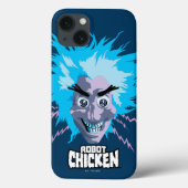 Coques Case-Mate iPhone Robot chicken Scientist Head Graphic (Verso)