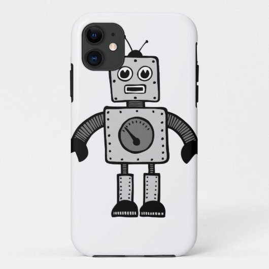 Coques Case-Mate iPhone Robot d'enfant (Dos)