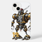 Coques Case-Mate iPhone Robot pirate malin POUR IPHONE 14 (Verso)