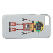 Coques Case-Mate iPhone Robot radio rétro (Dos (Horizontal))