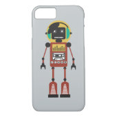 Coques Case-Mate iPhone Robot radio rétro (Dos)
