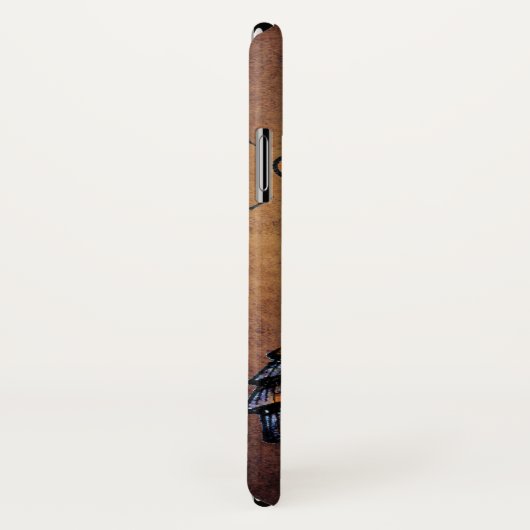 Coques Case-Mate iPhone Robot rouillé drôle de Steampunk (Dos/Droite)