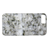 Coques Case-Mate iPhone Roche blanche en granit (Dos (Horizontal))