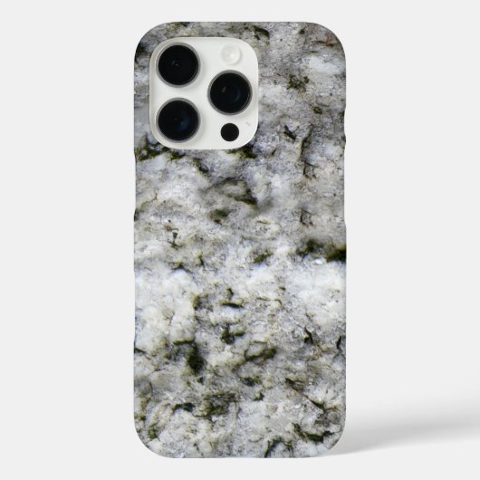 Coques Case-Mate iPhone Roche blanche en granit (Verso)