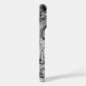 Coques Case-Mate iPhone Roche blanche en granit (Verso / Droite)