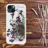 Coques Case-Mate iPhone Roche Cress Plante ornementale Fleur Illustration