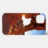 Coques Case-Mate iPhone Roche d'éléphant dans la vallée du feu (Verso (horizontal))