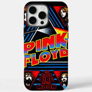 Coques iPhone 16 Pro Max Roche Psychedelique Rétro Inspirée Guitare Abstrai
