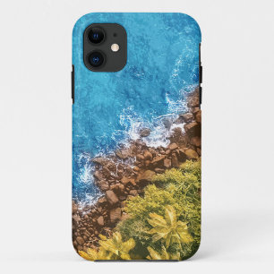 Case-Mate iPhone Case Roches dans la mer, vue d'en haut 1