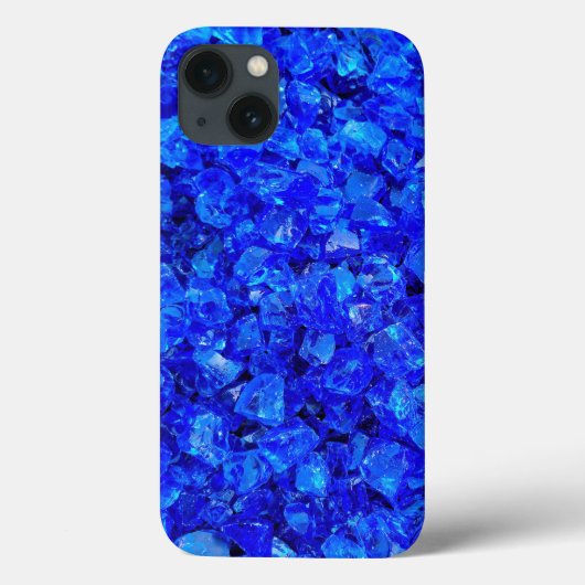 Coques Case-Mate iPhone Roches en verre bleu (Verso)