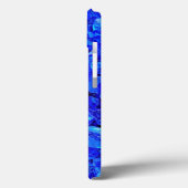 Coques Case-Mate iPhone Roches en verre bleu (Verso / Gauche)