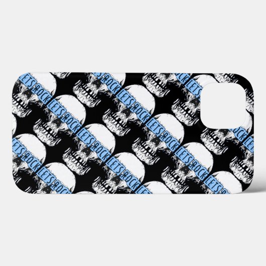 Coques Case-Mate iPhone Rock Skull (Verso (horizontal))