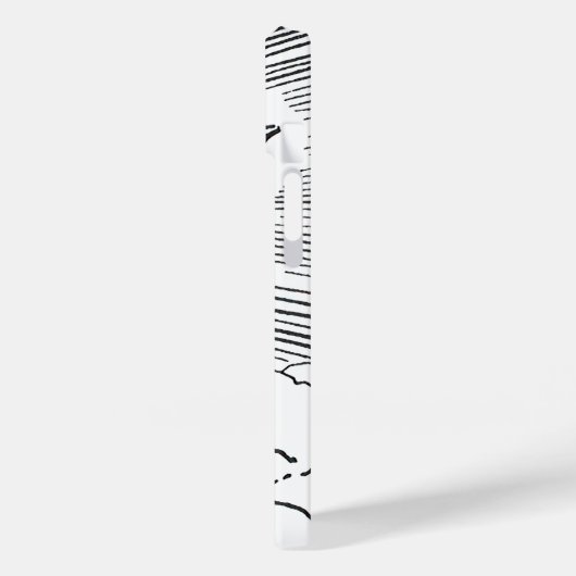 Coques Case-Mate iPhone Rocket de vaisseau spatial de science-fiction vint (Verso / Gauche)