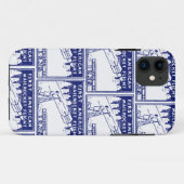 Coques Case-Mate iPhone Rocket Mail américain 1935 (Dos (Horizontal))