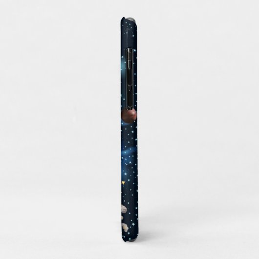 Coques Case-Mate iPhone Rocketship Space Adventure Personnalisez (Dos/Gauche)