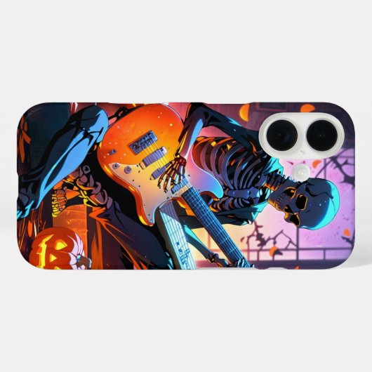 Coques Case-Mate iPhone Rocking Skeleton (Verso (horizontal))