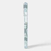 Coques Case-Mate iPhone Rococo Damask Art I Duck Egg Blue+Teal (Verso / Gauche)