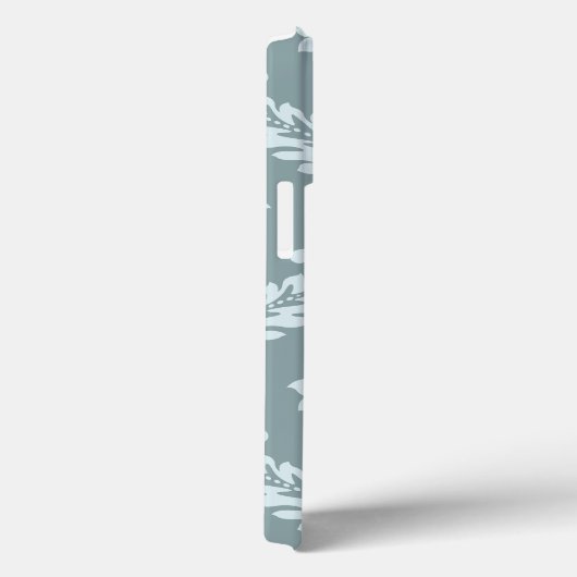 Coques Case-Mate iPhone Rococo Damask Art I Duck Egg Blue+Teal (Verso / Droite)