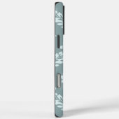 Coques Case-Mate iPhone Rococo Damask Art I Duck Egg Blue+Teal (Verso / Droite)