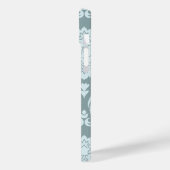 Coques Case-Mate iPhone Rococo Damask Art I Duck Egg Blue+Teal (Verso / Gauche)