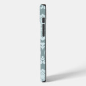 Coques Case-Mate iPhone Rococo Damask Art I Duck Egg Blue+Teal (Verso / Gauche)