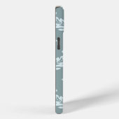 Coques Case-Mate iPhone Rococo Damask Art I Duck Egg Blue+Teal (Verso / Droite)