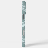 Coques Case-Mate iPhone Rococo Damask Art I Duck Egg Blue+Teal (Verso / Droite)