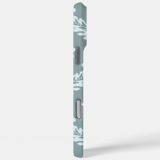 Coques Case-Mate iPhone Rococo Damask Art I Duck Egg Blue+Teal (Verso / Droite)