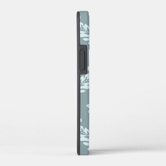 Coques Case-Mate iPhone Rococo Damask Art I Duck Egg Blue+Teal (Verso / Droite)