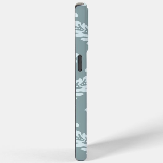 Coques Case-Mate iPhone Rococo Damask Art I Duck Egg Blue+Teal (Verso / Droite)