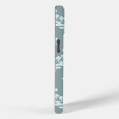 Coques Case-Mate iPhone Rococo Damask Art I Duck Egg Blue+Teal (Verso / Droite)