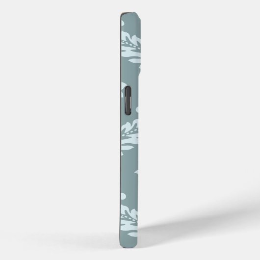 Coques Case-Mate iPhone Rococo Damask Art I Duck Egg Blue+Teal (Verso / Droite)