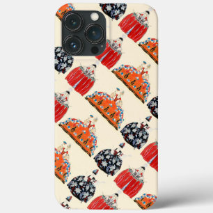 ETUI iPhone 13 PRO MAX ROCOCO LADY ART DÉCO BEAUTÉ MODE COSTUME DESIGN