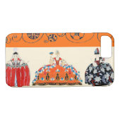 COQUES Case-Mate iPhone ROCOCO LADY ART DÉCO BEAUTÉ MODE COSTUME DESIGN (Dos (Horizontal))