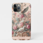 Coques Case-Mate iPhone Rococo rose Baroque Fleur Morris (Dos)