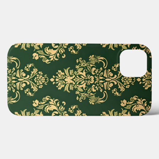 Coques Case-Mate iPhone Rococo Vert classique (Verso (horizontal))