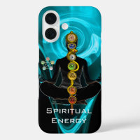 ROD ASCLEPIUS,7 CHAKRAS YOGA LOTUS POSE Bleu